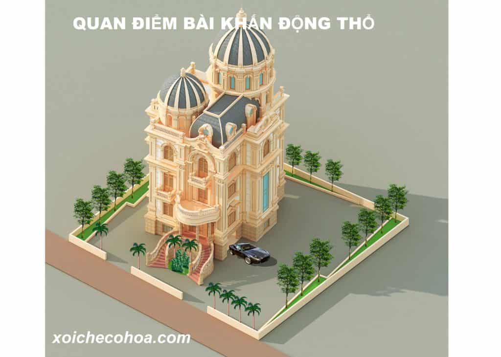 Hình ảnh minh họa quan điểm bài khấn động thổ và người mượn tuổi