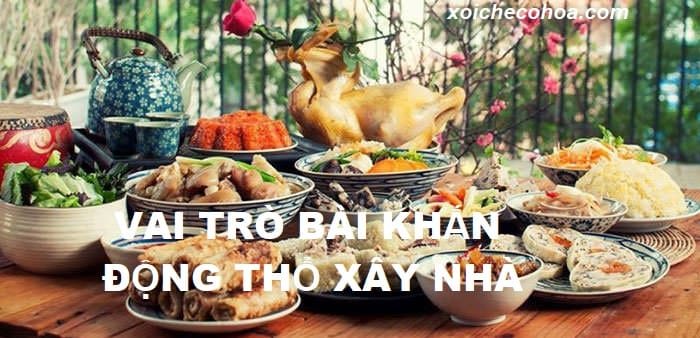 Hình ảnh minh họa vai trò bài khấn động thổ xây nhà