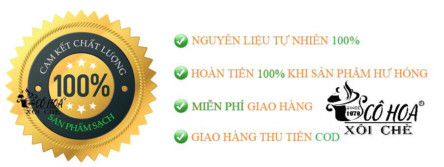 Hình ảnh minh họa cam kết chất lượng từ cửa hàng Xôi chè cô Hoa