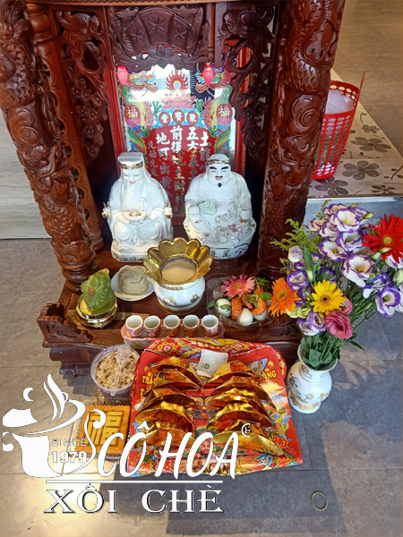 Lễ vật truyền thống cúng Thổ Công đơn giản